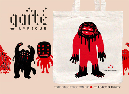 Tote bags publicitaires coton bio personnalisés PIAS